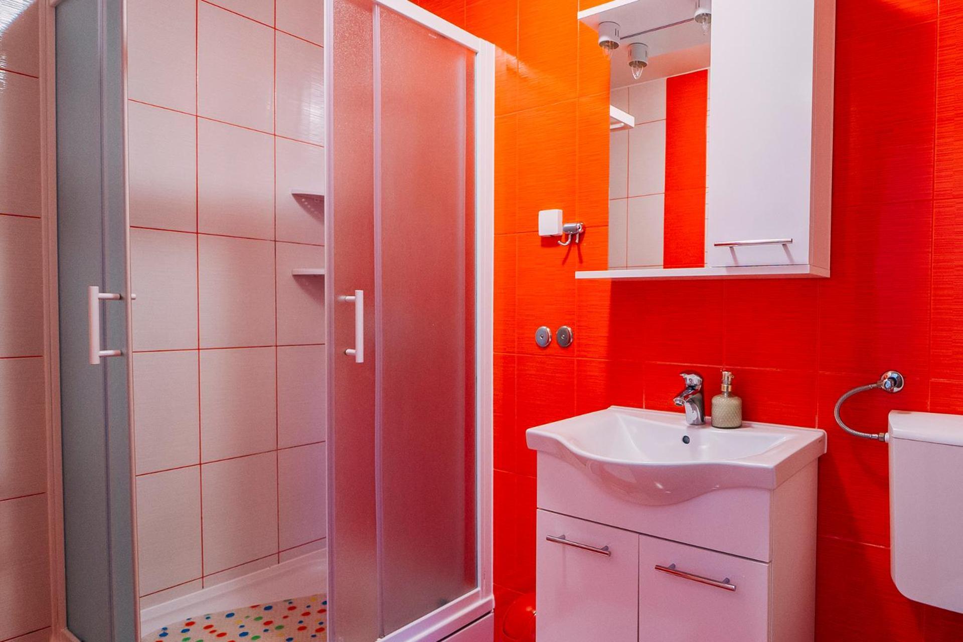 Apartamento Luxur Centar With Sea View Terrace Baška Voda Habitación foto